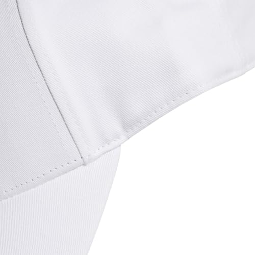 adidas Unisex Bball 3S New Logo Hat, White/Black, S-M – Ansicht 3