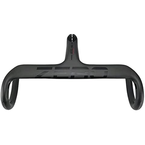 handlebar road bike bar bike handlebar carbon integrated handlebar 1-1/8" carbon fiber road handlebars aero carbon handlebars for road bike drop down handlebars 28.6(440x110) Cover