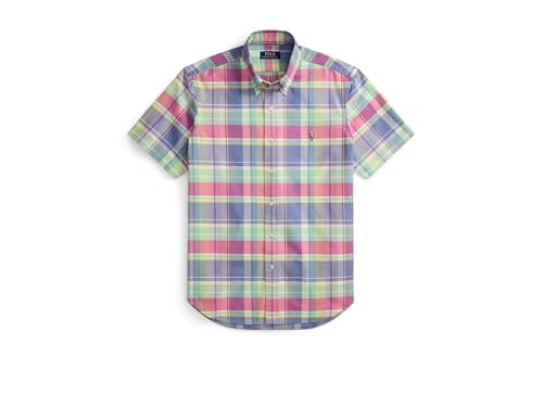 Image of POLO RALPH LAUREN Men's Classic Fit Plaid Oxford Shirt