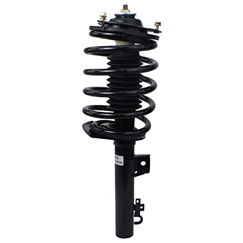 Image of Detroit Axle - Front 6pc Struts Kit for 1996-2007 Ford Taurus, 1996-2005 Mercury Sable, Outer Tie Rods Sway Bars Struts 1997 1998 1999 2000 2001 2002 2003 2004 2006 Replacement Suspension