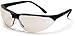 Pyramex Rendezvous Safety Glasses - Indoor/Outdoor Mirror Lens, Black Frame