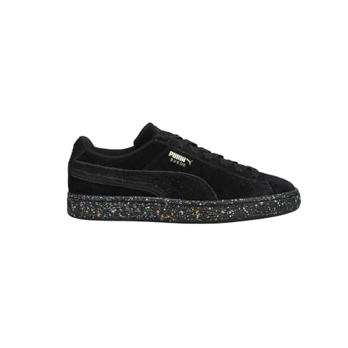PUMA Kids Boys Suede Mono Triplex Lace Up Sneakers Shoes Casual - Black