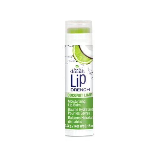 (6 Pack) BODY DRENCH Moisturizing Fruity Lip Balms - Coconut Lime