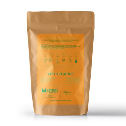 Image of ANTIDOTE COFFEE ROASTERS Citrine | Orange Flavored Coffee | Freshly Roasted Arabica Beans | Small Batch | 250G Extra Coarse
