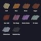 Mont Marte Pastellkreide Metallic Set – 10 Stück – Premium Softpastellkreide für außergewöhnliche Malerei im Metallic Stil – Weiche, kreidige Textur