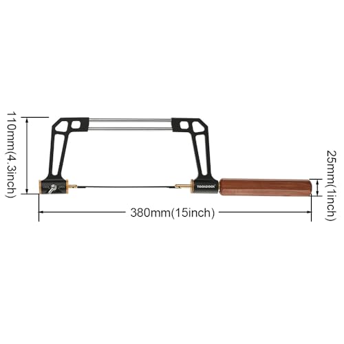 TOOLCOOL Aluminum Frame Coping Saw