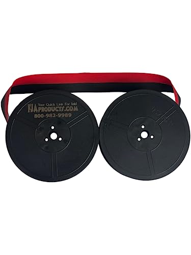 Cinta para máquina de escribir negra y roja compatible miniatura 3