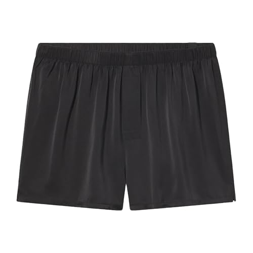 Lunya Washable Silk Boxers for Men - Mulberry Silk Boxer with Front Fly - Multiple Color Options - Size S-XXL