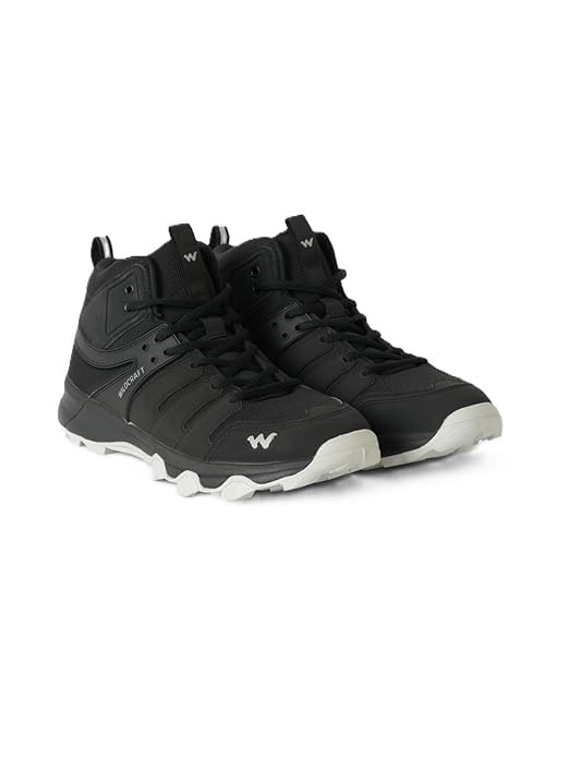 Image of Wildcraft Men's 52064clivton 2 Bootblack Grey Hiking Shoe
