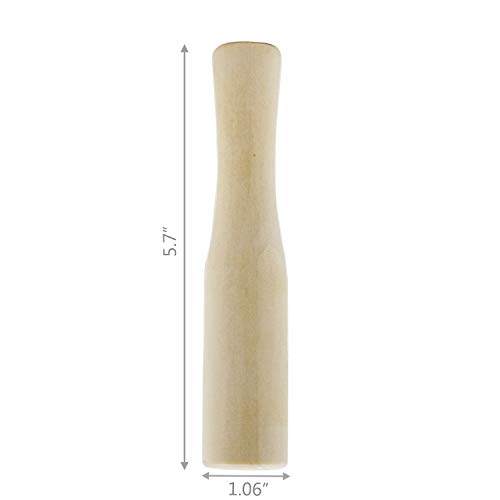 Lixiongbao Wooden Pestle Professional Artisan Hardwood Grinder Pestle Food Grinding Stick Spice Grinder Tool Kitchen Gadget For Bartender And Home Use #TOP1