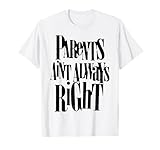 Official Yungblud Parents aren't Always Right T-Shirt