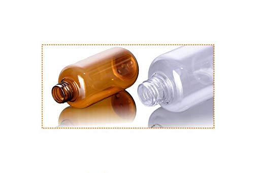 Miniatura 3 de 3 frascos vacíos de plástico transparente rellenables de 10.1 fl oz10.2 oz para botellas de cosméticos para maquillaje, agua emoliente, hidrolat,