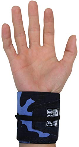 Munhequeira Tecido Crossfit Pro Trainer Vrap (CAMUFLADO CINZA)