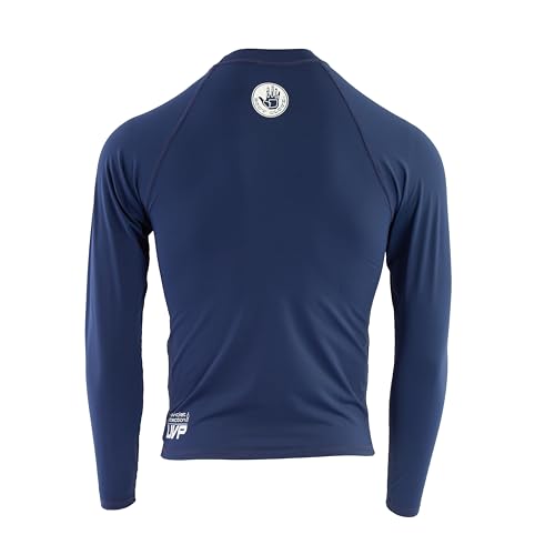 Body Glove Men's Basic Fitted Long Sleeve Rashguard Navy2
