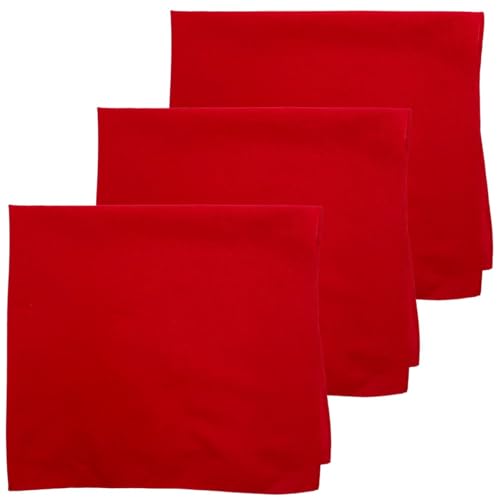 Image of MDSTYLE 100% Cotton Solid Color Bandana for Men & Women 22 inch x 22 inch Handkerchief Headband Scarf