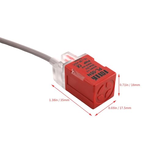 Capteur de proximité carré 5mm avec filetage robuste et boîtier compact - 5