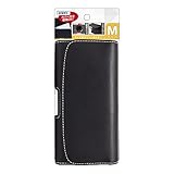 ASDEC アスデック スマホ用 ベルトケース Mサイズ 横型 スマホポーチ ベルト通し ビジネス 作業用 他機種対応 マグネット開閉 回転式クリップ/SH-SPMH 内寸(約)：H78×W150×D15mm