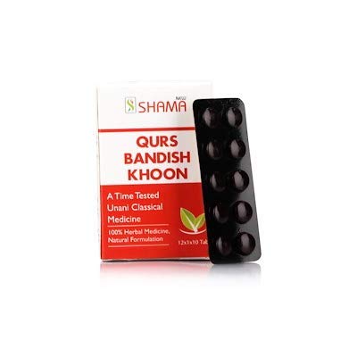Image of New Shama Qurs Bandish Khoon (120tab)