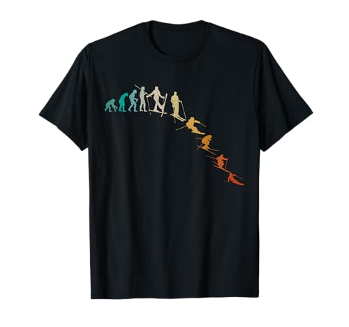 Evolution of Skiing T-Shirt