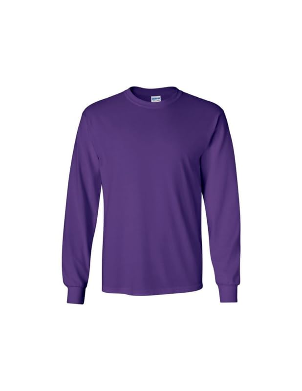 Gildan Long Sleeve Heavy-Cotton 5400 Purple