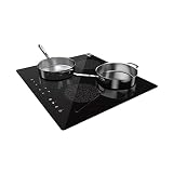 Doumigo 24 Inch Induction Cooktop, 7400W Electric Stove with 4 Power Boost Burners, Built-in Counter