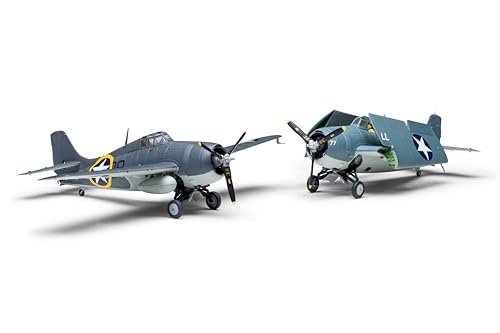 Airfix F-4 Wildcat 1:72 WWII Us Military Aviation Plastic Model Kit - Multicolor