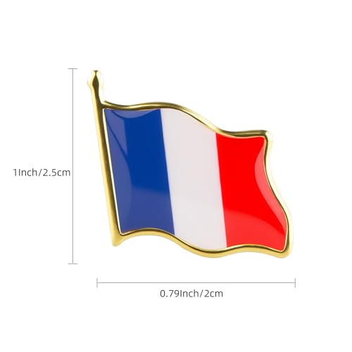 Image of Country Flag Brooch Metal Alloy Souvenir Pin Shirt Hat Backpack Jewelry Accessories Decoration Party Christmas Gift Badge International Travel Pin