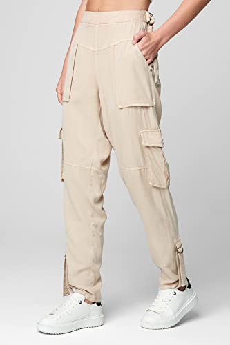 [BLANKNYC] Womens Luxury Clothing Elastic Waistband Cargo Pant, Comfortable & Stylish2