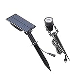 HANABASS Solar Lawn Lamp Ground Plug Waterproof LED Lighting Tool for Outdoor Garden Decor Landscape Light for Pathways and Patios