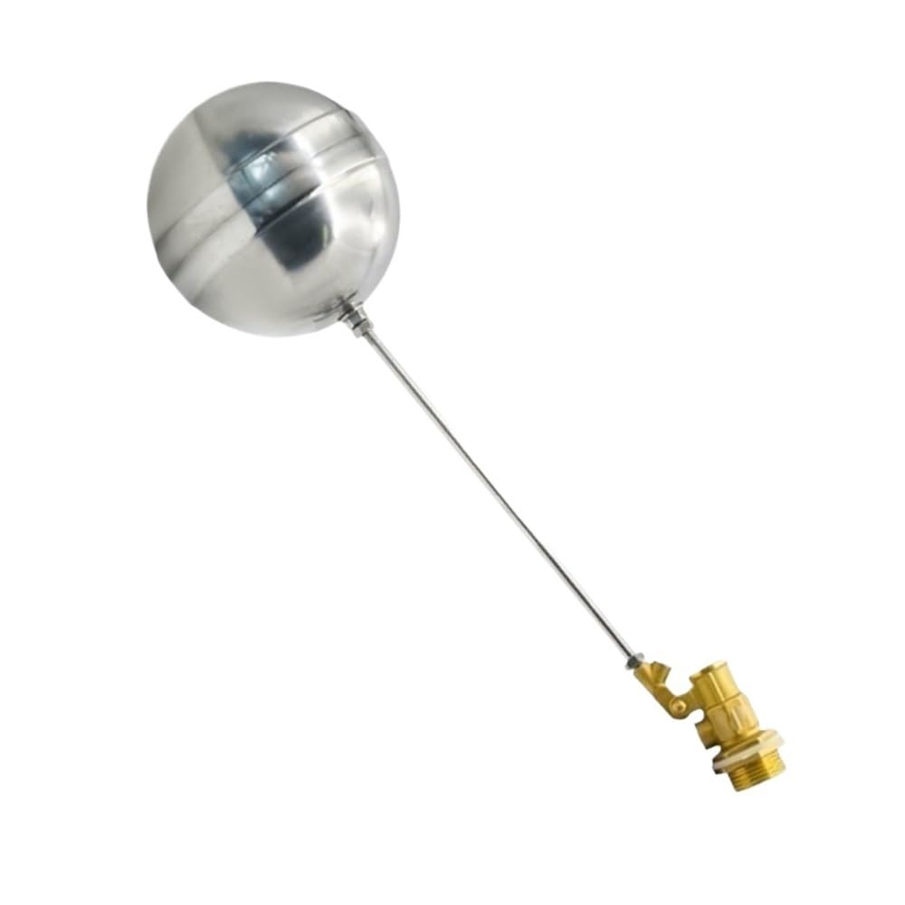 Gonchenjiu One Color Float Ball Valve 1Pc Stainless Steel Float Valve Ball Dn20, Dn15 Dn25 Automatic Metal Water For Tank(20)