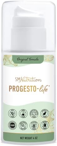 Progesterone Cream for Women | 2000mg USP Micronized Progesterone for Balance & Menstrual Support | 4oz Pump (~96 Servings) | Soy-Free, Gluten-Free, Dairy-Free, Phenoxyethanol-Free, Cruelty-Free