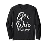 Photo Gallery matching 31st anniversary couples gifts epic wife since 1989 maglia a manica Photo Gallery matching 31st anniversary couples gifts epic wife since 1989 maglia a manica