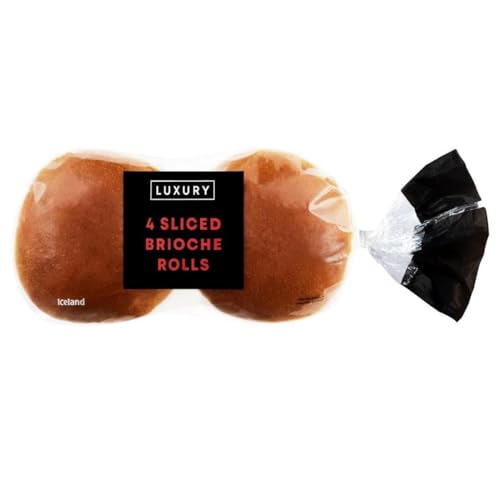 The Daily Bakery 4 Sliced Brioche Rolls