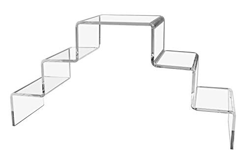 Acrylic Display Stairs - Countertop - 5 Pedestal, 29909