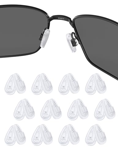 Replacement Nose Pads for Oakley Socket 5.5 OX3218/Socket 5.0 OX3217/Socket Ti OX5019/Steel Plate OX3222/Contrail Eyeglasses