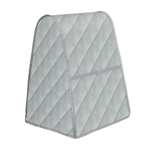 Funda para batidora de pie gris con bolsillos para accesorios 2