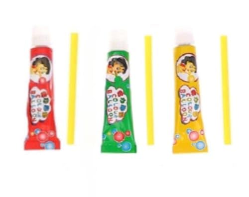 Bubble Balloon Makers Glue (Pack of 3 Tubes), Colorful Bubble Blowing Toy, Bubbles Crafting Best Gift for Kids (Multicolor).-image-18