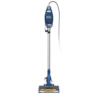 Shark HV343AMZ Rocket Corded Stick Vacuum with Self-Cleaning Brushroll, Lightweight & Maneuverable, Perfect for Pet Hair Pickup, Converts to a Hand Vacuum, with Crevice & Upholstery Tools, Blue/Silver (B08QW6RBBX)