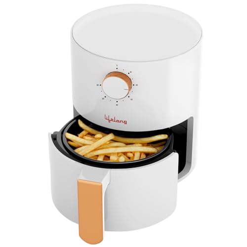 Lifelong 2.5L Air Fryer For Home With Timer Control Fry, Bake, Roast