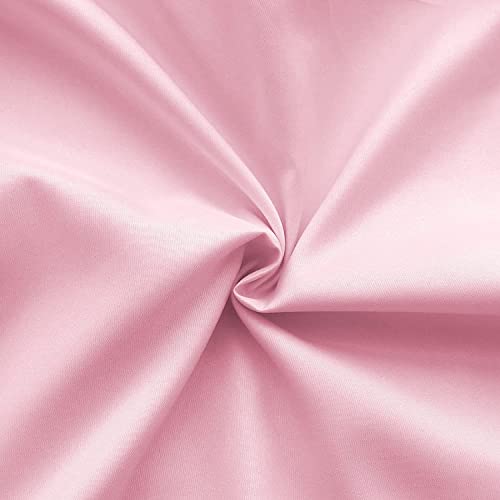 Image of Biloban 3-Piece Toddler Sheet Set for Girl, Toddler Bedding Set Microfiber Includes Crib Mattress Sheet, Flat Sheet and Envelope Pillowcase, Silky Soft, Breathable and Lightweight, Pink