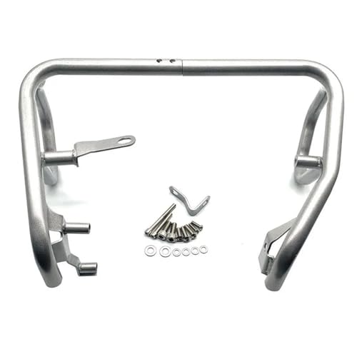 ���[�^�[�T�C�N���o���p�[ �ɓK������F800GS F700GS F650GS 2008-2018 �I�[�g�o�C�G���W���K�[�h�N���b�V���o�[�^���N�o���p�[�����t�F�A�����O�t���[���v���e�N�^�[ �o�C�N �G���W���K�[�h(Silver)