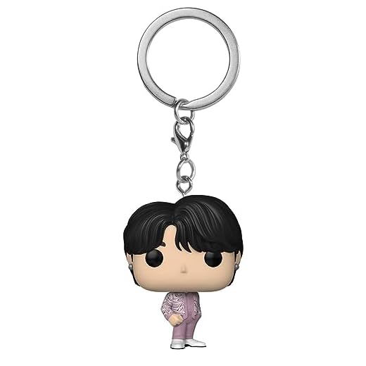 Funko Pop! Keychain: BTS - Jimin - Minifigura de Vinilo Coleccionable Llavero Original - Relleno de Calcetines - Idea de Regalo- Mercancia Oficial - Music Fans - Minifigura