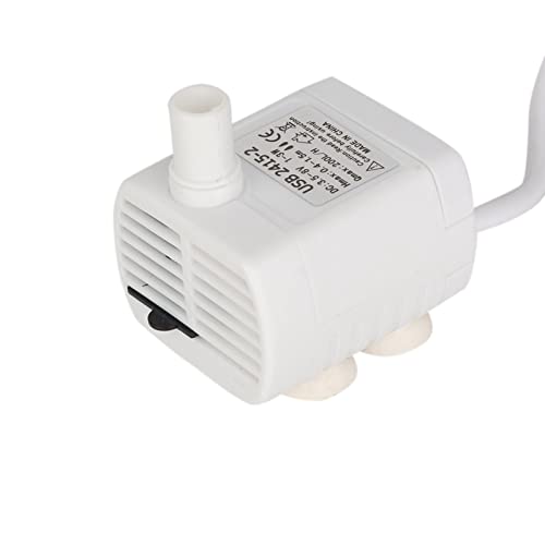 Mini USB Submersible for Fish Tank Aquarium, Pet Water Dispenser, Catit Water Fountain Pump