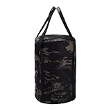 Koreanischer Campingkocher – Kleine Gaskartusche, integrierte Brennertasche mit starkem abriebfestem Material, sicherer tragbarer Gerätehalter, nützlicher Organizer