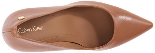 Image of Calvin Klein Women's Brady Platform Pump, Caramel, 11