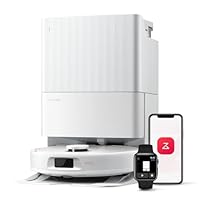 roborock QV 35A Robot Aspirapolvere, Antigroviglio, 8000Pa, Panno Sollevabile, Autolavaggio,...