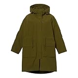 Timberland Women's 2-In-1 City Parka, Dark Olive, X-Large