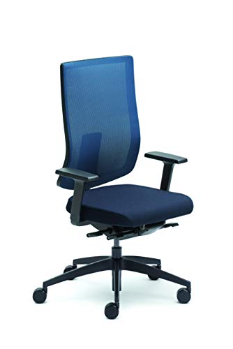 Sedus se:do Bürostuhl, Drehstuhl, Designstuhl, Schreibtischstuhl Kunststoff, Blau, teilzerlegt