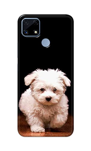 Image of PRINTFIDAA� Printed Hard Back Cover Case for Realme C25 | Realme C25s Back Cover (Puppy Dog) -2808