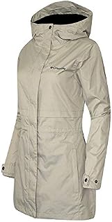 COLUMBIA WOMENS Shine Struck II Waterproof RAIN Mid Hooded JACKET (X-Small)